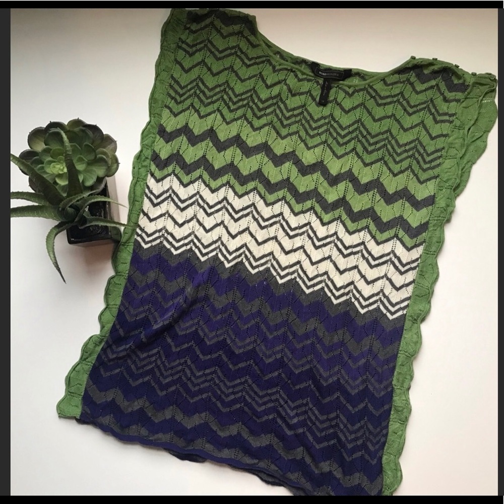 BCBG MAXAZRIA Pointelle Boatneck Sweater XS